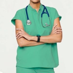 Limited Edition Figs Set In Surgical Green